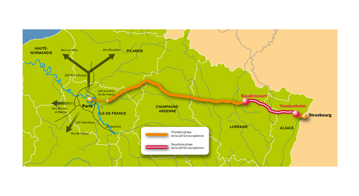 TGV Est Paris to Strasbourg Refresher - AndyBTravels