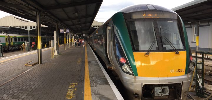 The Dublin to Athlone Train