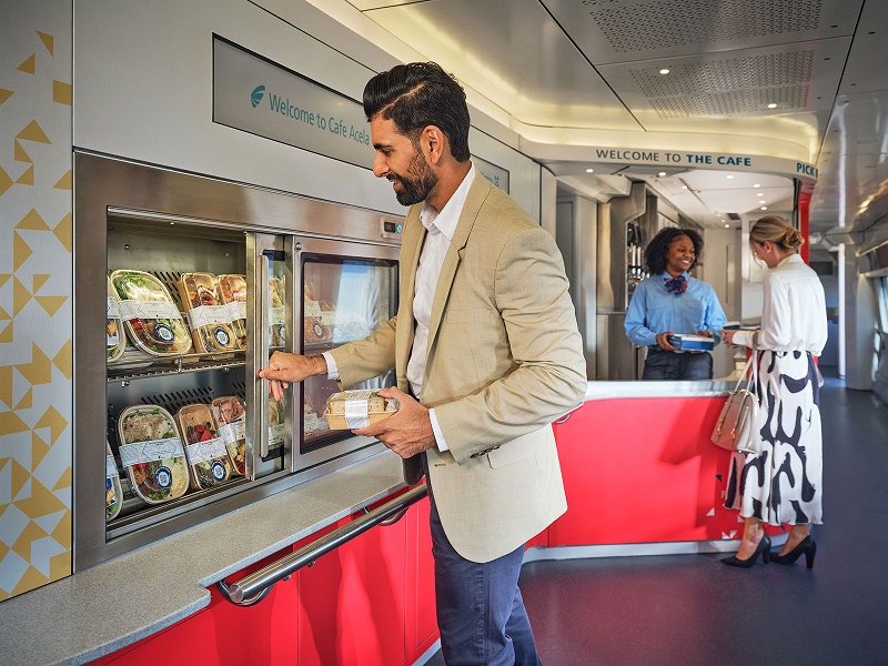 amtrak cafe