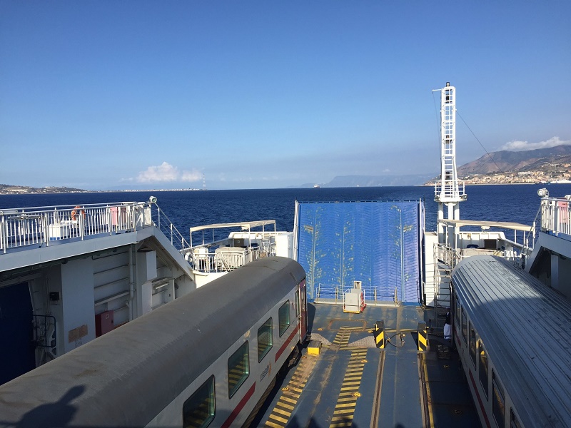 train ferry bridge italy sicily