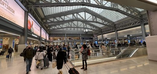 Moynihan Train Hall New York Amtrak red cap service