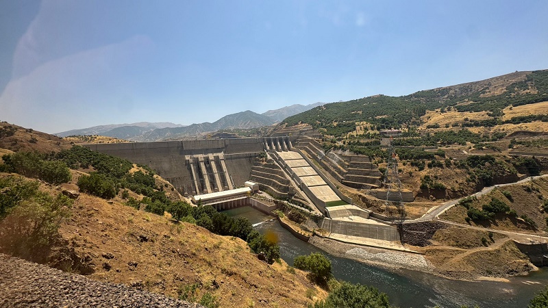 river dam
