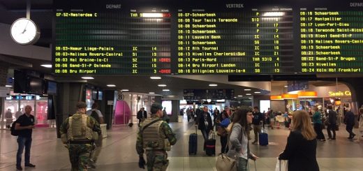 Brussels-South railway station train strike belgium