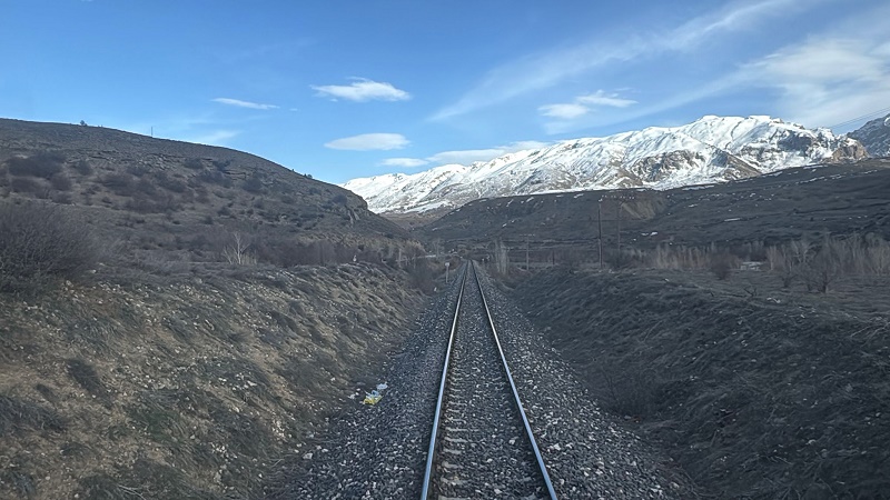 dogu express railway line kars ankara turkey