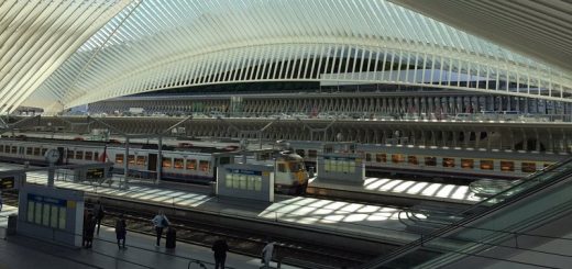 Liège-Guillemins railway station Belgium train ticket fare