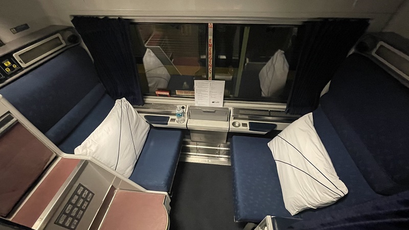 roomette daytime mode sale amtrak