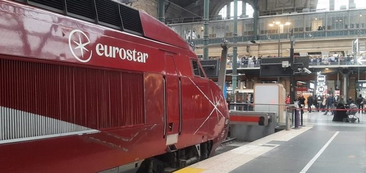 eurostar train paris gare du nord