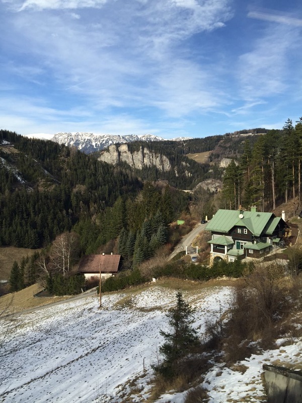 semmering railway line view vienna to venice train