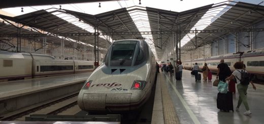 malaga railway station renfe high-speed trains andalusia