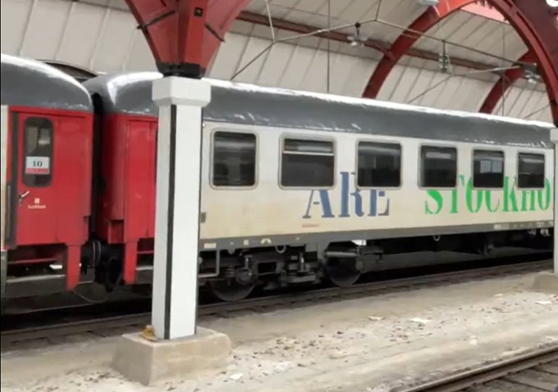 Snälltåget train Malmö to Oslo