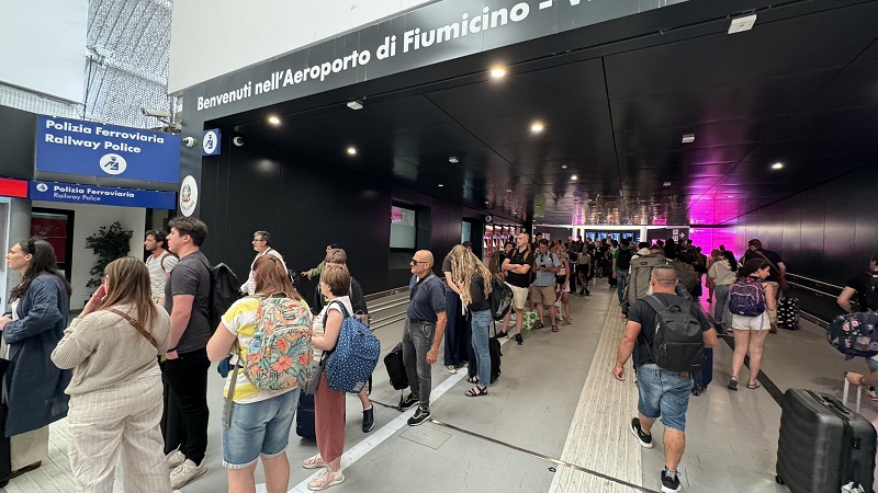 rome fiumicino airprot train tickets