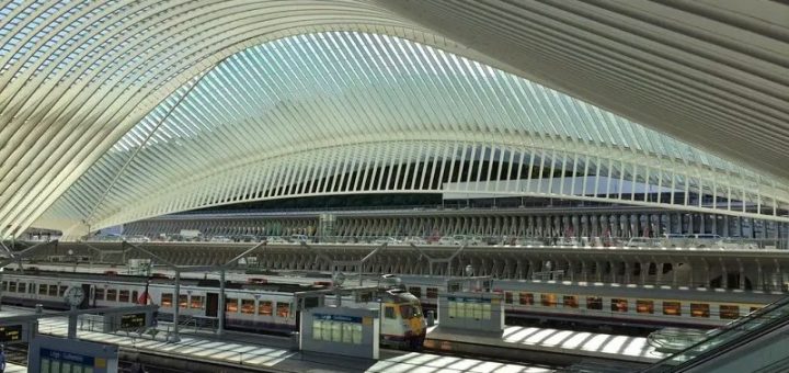 belgium rail strike Liège-Guillemins railway station trains
