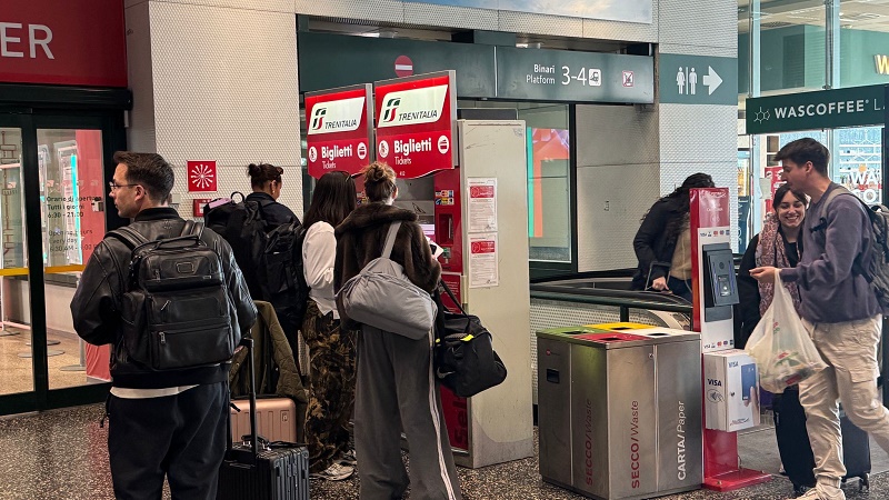 train ticket machine milan malpensa airport