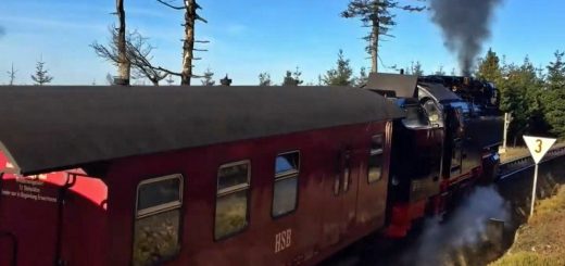 steam train brocken railway