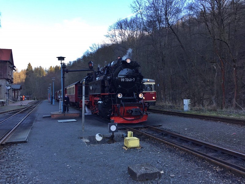 steam train harz railway brocken