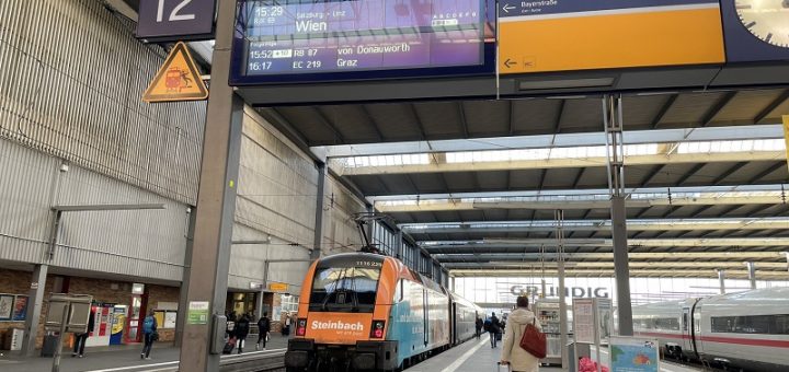 ÖBB railjet munich to vienna