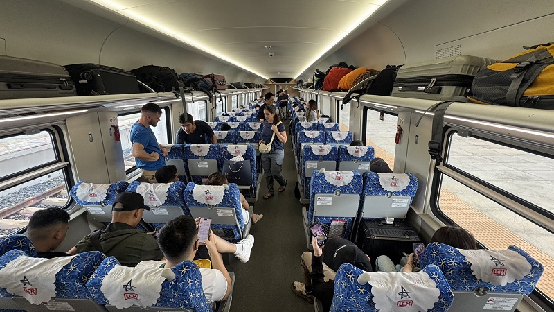 laos high-speed train second class