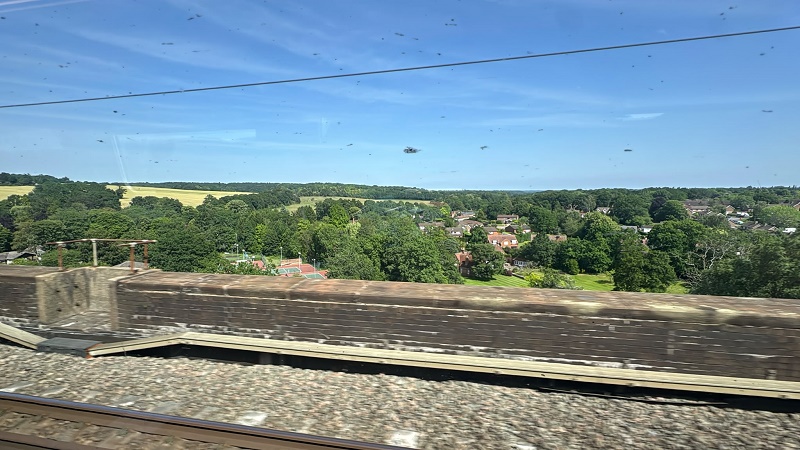 london york train view