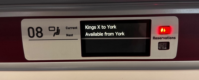 seat reservation uk