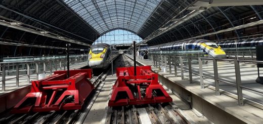 london st pancras international track access channel tunnel