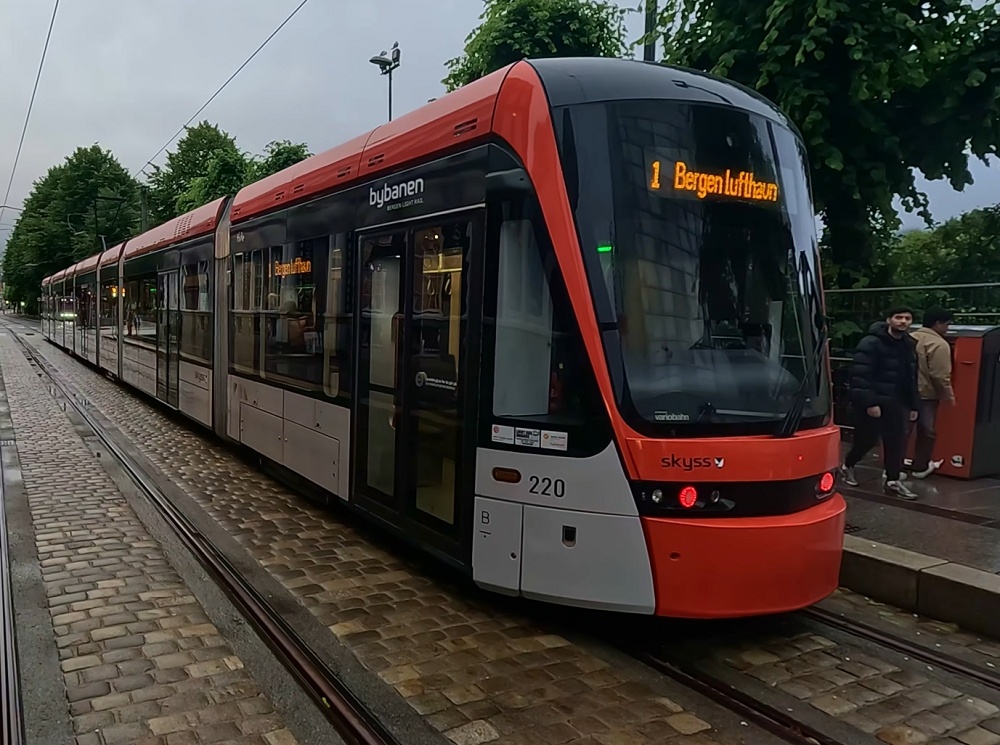 bybanen light rail bergen airport